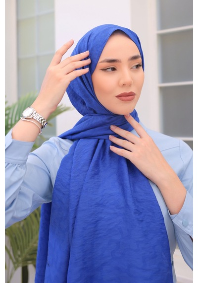 Silk Home Olinda Şal 49001-37 Saks Mavi
