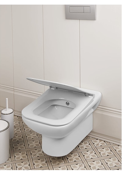 Housera Duroplast Slim Klozet Kapağı Beyaz
