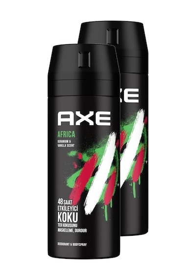 Axe Africa Erkek Sprey Deodorant 150 ML x 2
