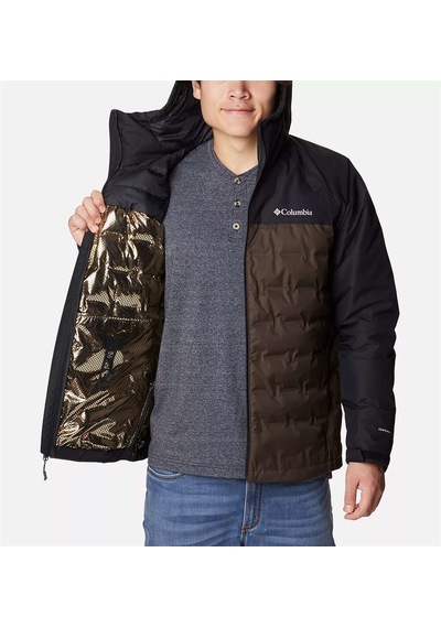 Columbia Grand Trek İi Down Hooded Jacket Erkek Mont - 231 Kahverengi