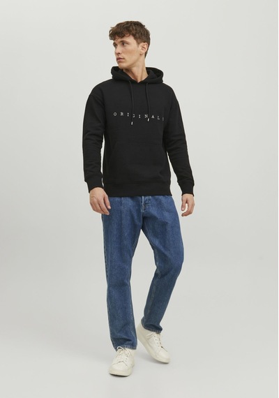 Jack & Jones Jack & Jones JORCOPENHAGEN SWEAT HOOD Siyah Erkek Sweatshirt Siyah Jack & Jones Jack & Jones JORCOPENHAGEN SWEAT HOOD Siyah Erkek Sweatshirt Siyah