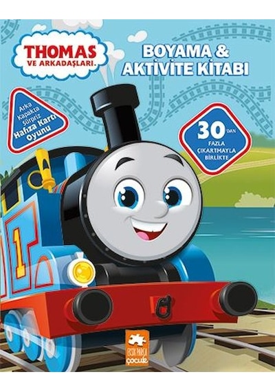 Boyama ve Aktivite Kitabı - Thomas ve Arkadaşları- Eksik Parça