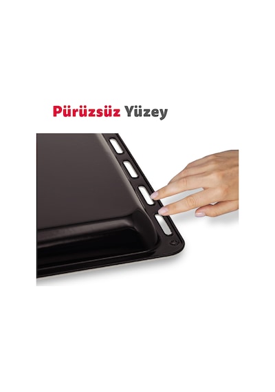 Simfer 3426 İnox Gri 34 LT Statik Mini / Midi Fırın - 4 Fonksiyon, Programlanabilir Pişirme & Isı Kontrol