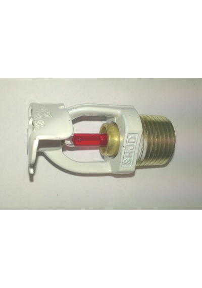 Ul Duvar Tip Yangın Sprinkler Beyaz 68 C Kırmızı 1/2 Sr