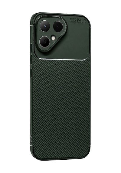 Uryport Tecno Pova Curve 2 5g Auto Focus Karbon Kapak - Koyu Yeşil