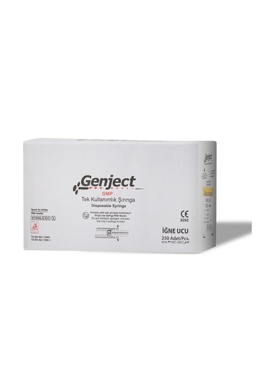 Genject Mezoterapi Iğnesi 30G X 6Mm 1 Kutu (250 Adet) Çok Renkli