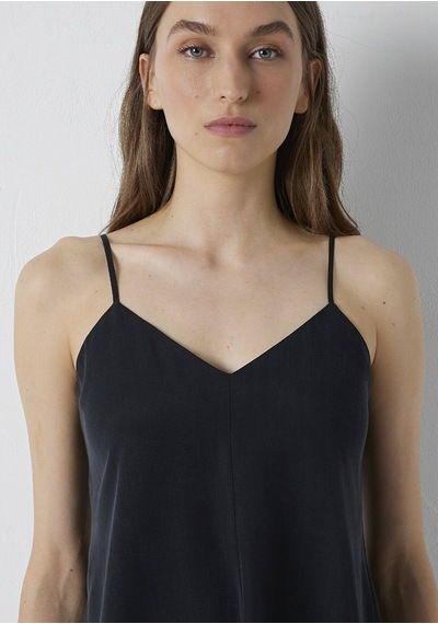 Mavi Sleeveless Dress Black Elbise 130789-900 Siyah