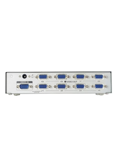 Mate 8 Port Video Splitter Vga Splitter Adaptör Destekli Vga Görüntü