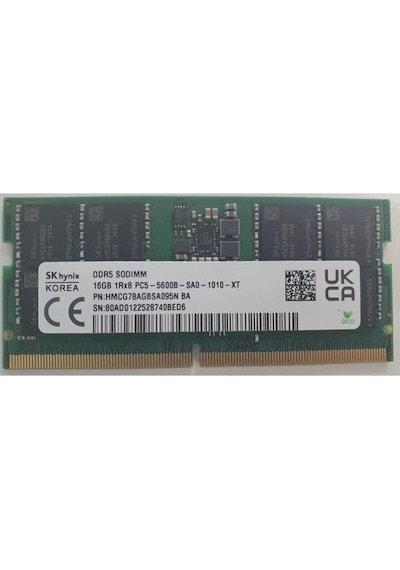 Hynıx 16gb Ddr5 5600mhz Notebook Ram Value Hmcg78agbsa095n
