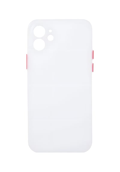 Apple Uyumlu iPhone 12 Mini Kılıf Slims Mat Ve Ultra İnce Kılıf Renksiz