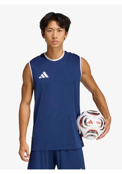 Adidas Kb3930 Entrada26 Sleeveless Jersey Erkek T-shirt Lacivert