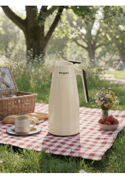 Png-7002 Cam Termos 1.5 Litre Krem