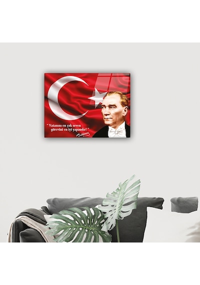 Decorita Cam Tablo | Atatürk Serisi 3