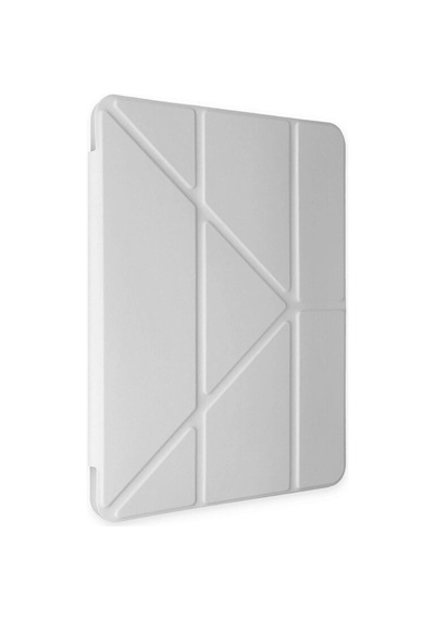 iPad Uyumlu  9.7 2018 Kılıf Kalemlikli Mars Tablet Kılıfı - Gri - Yluh-855080