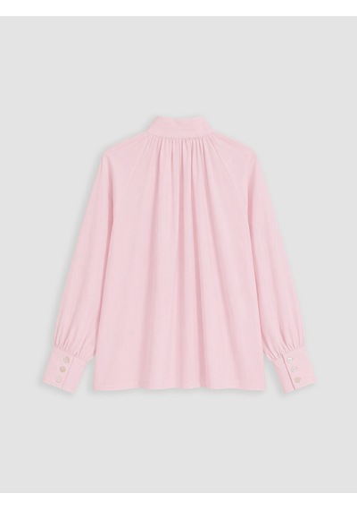 Lcw Modest Pembe Hakim Yaka %100 Pamuklu Kadın Gömlek Tunik