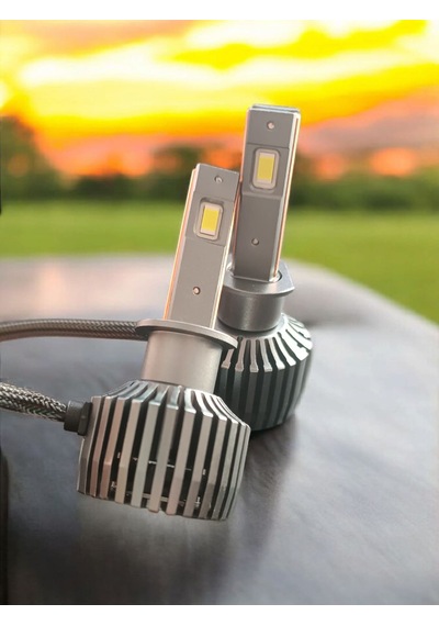 H1 Vrpro Silver Led Zenon Şimşek Etkili Beyaz Işık 18000lümen 65w