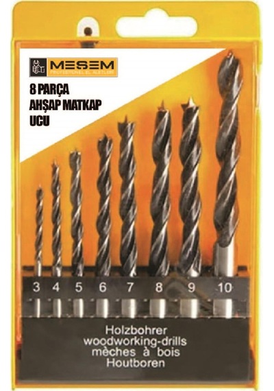Meşem 1437 8 Parça Ahşap Uç Seti