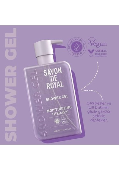 Savon De Royal Miracle Duş Jeli 500 Ml Moisture Therapy Acai Üzümü