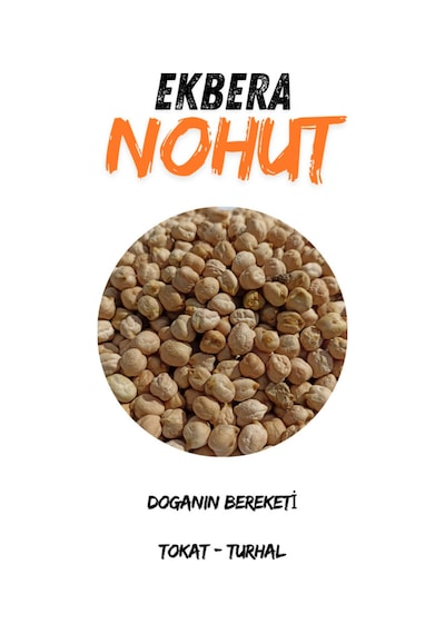 Yerli Hasat 9 Mm Nohut Etli Tane, Kolay Pişen - 3 Kg - 705186662
