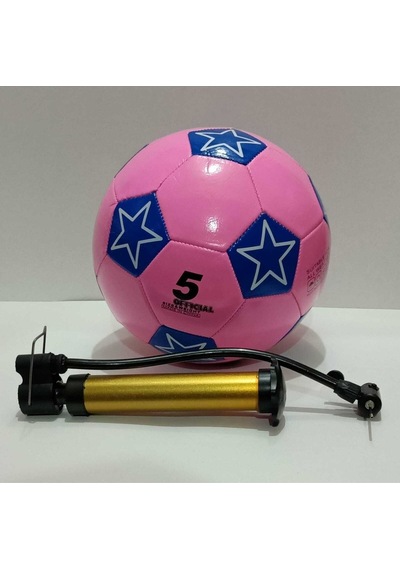 Janva Futbol Topu ve Şişirme Pompası Beyaz