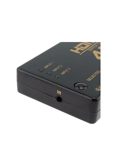 4K Ultra Hd Ir Alıcılı Kumandalı Hdmi Çoklayıcı 3 In 1 Switch