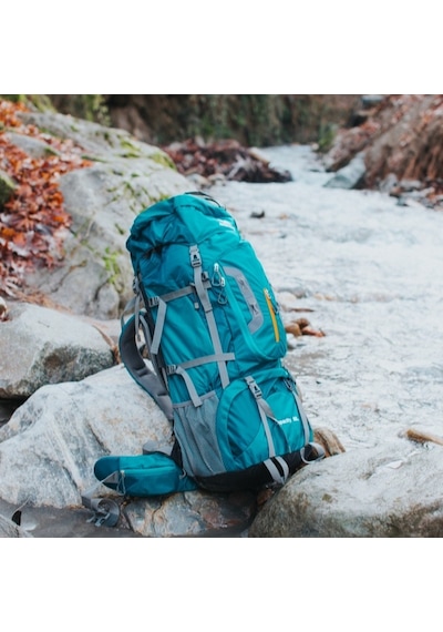 Kuara Su Geçirmez Outdoor Trekking Sırt Çantası - 80l, Yeşil