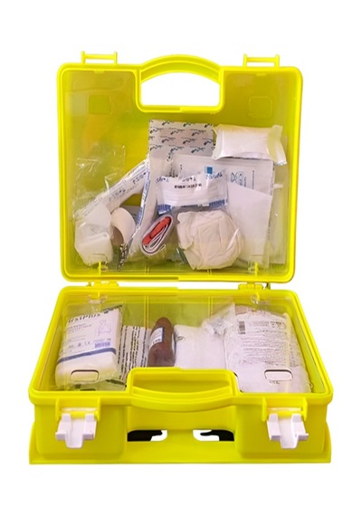 Cankurtaran İlk Yardım Çantası Pvc Yönetmeliğe Uygun Sarı