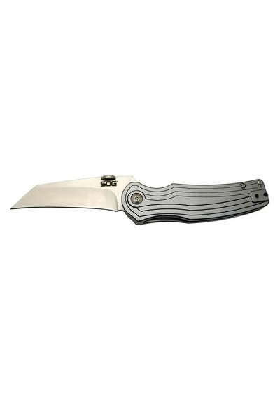 Solgern Sog Pinkerton 0689 Gri Kamp Çakı 18cm - Yarı Otomatik, Kemerlikli