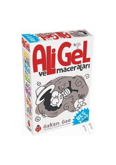 Ali Gel ve Maceraları Seti - 5 Kitap Takım - Özkan Öze - Uğurböceği