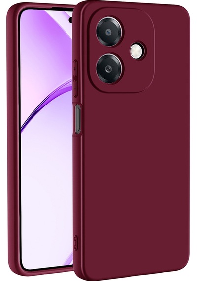 Oppo A3 4g Kılıf Zore Mara Lansman Kapak Koyu Mor