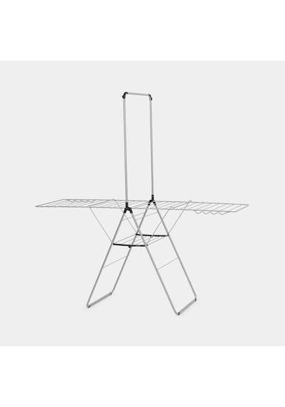 Brabantia 403545 Çamaşır Kurutma Ekstra Askılıklı, 25m, Metalik Gri Metalic