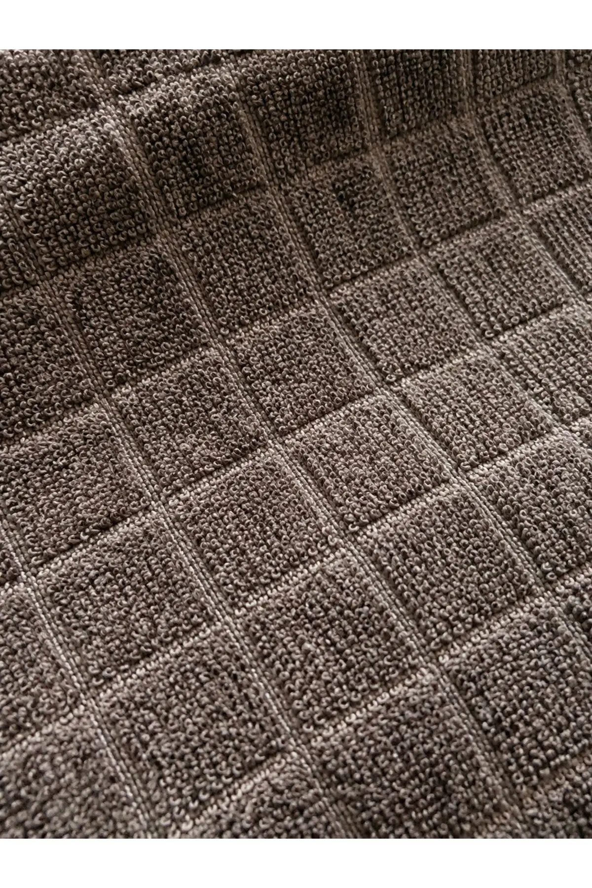3 Adet Kareli Mikrofiber Temizlik Bezi Ultra Emici İz Bırakmaz Kahverengi 40 40 Cm
