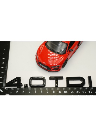 Audi 4.0 Tdi B7 B8 B9 Siyah Abs Bagaj Yazı Logo Arma