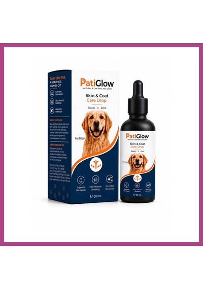Gees Global Patiglow Köpek Tüy Ve Cilt Bakım Damlası 50 Ml Gbzs