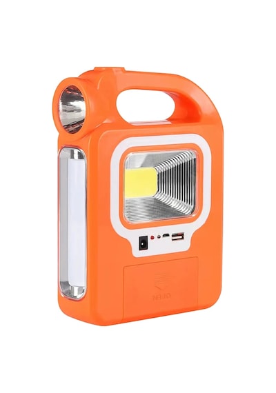 POWERMASTER HB-6399A COB LEDLİ SOLARLI 3 KADEMELİ USB ÇIKIŞLI ŞAR