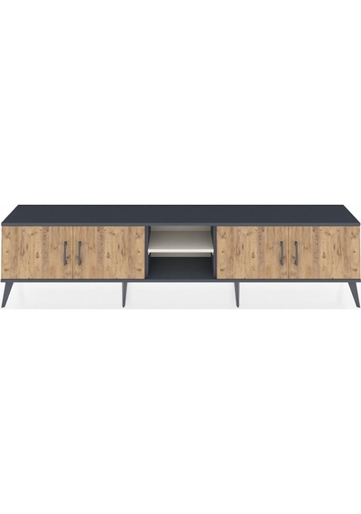 Arges Tv Ünitesi 3 Raflı 4 Kapaklı 220x30x51 Antrasit-çam/aytaşı Atlas Çam/aytası - Antrasıt Arges Tv Ünitesi 3 Raflı 4 Kapaklı 220x30x51 Antrasit-çam/aytaşı Atlas Çam/aytası - Antrasıt