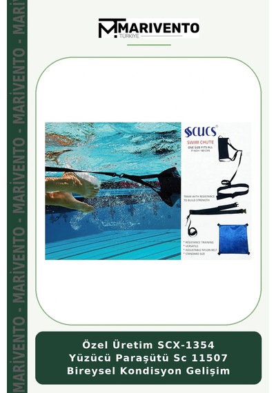 Özel Üretim Scx-1354 Yüzücü Paraşütü Sc 11507 Bireysel Kondisyon Gelişim Çok Renkli