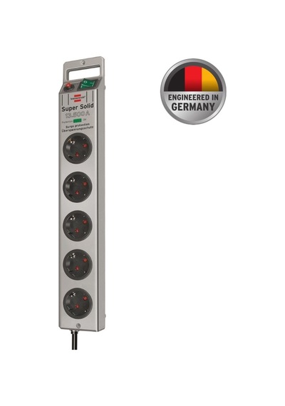 Brennenstuhl Super Solid Serisi 5 Soketli 2.5 Metre 13.500 Mah Akım Korumalı Priz
