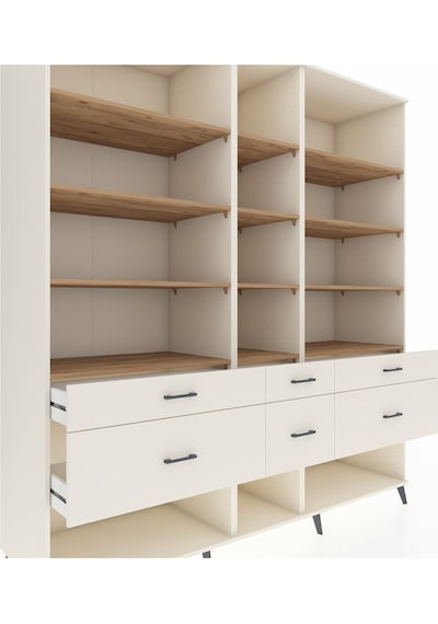 Kronos Dolap 12 Raflı 6 Çekmeceli 220x59x243 Aytaşı-çam/aytaşı Atlas Çam/aytası Kronos Dolap 12 Raflı 6 Çekmeceli 220x59x243 Aytaşı-çam/aytaşı Atlas Çam/aytası