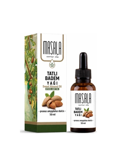 Tatlı Badem Yağı 50 Ml Soğuk Pres Kokusuz Nemlendirici Cilt Bakım Yağı