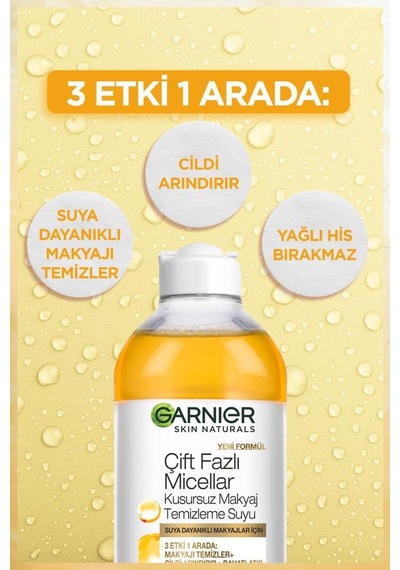 C Vitamini Parlak Süper Aydınlatıcı Serum 30 Ml & Çift Fazlı Micellar Kusursuz Makyaj Temizleme Suyu pktcvtmnsrmmclr-9109
