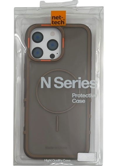 Nettech Apple İphone 16 Pro Uyumlu Nt-n079 Arka Koruma Kılıf - Siyah