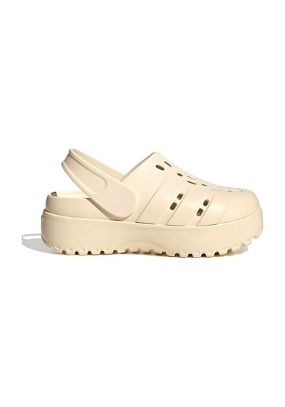 Adidas Adilette Platform Clogs Kadın Ekru Terlik Ekru