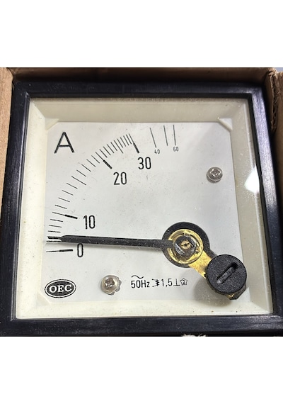 Oec 30/60a Analog Ampermetre 72x72