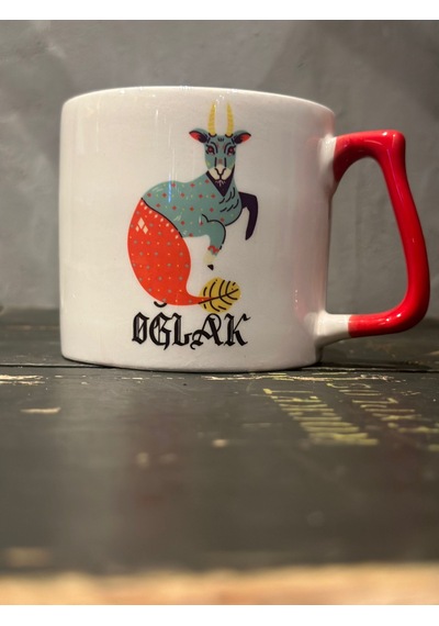 Oğlak Burcu Tasarım Kupa