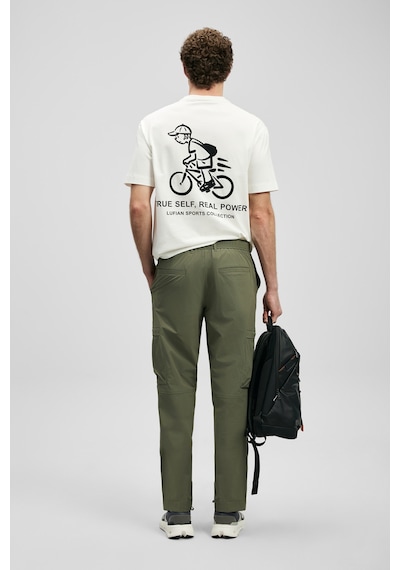 Lufian Respect Erkek Beach Jogger Pantolon Regular Fit Yeşil Yeşil 111190382100600