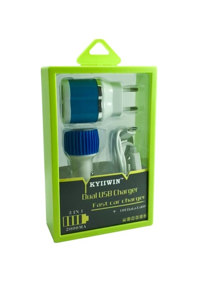 Çift Usb Ve Araç Kit Şarj Takımı