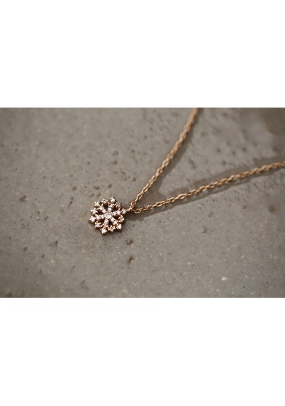 Reis Kuyumculuk T9813 Frozen Necklace Altın  Kolye