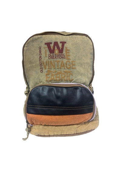 Old Cotton Cargo Kaliteli Tek Bölmeli Vintage Disayn Günlük Gezi Spor Okul Sırt Çantası Patchwork Komor 29x42cm Koyu Yeşil Old Cotton Cargo Kaliteli Tek Bölmeli Vintage Disayn Günlük Gezi Spor Okul Sırt Çantası Patchwork Komor 29x42cm Koyu Yeşil