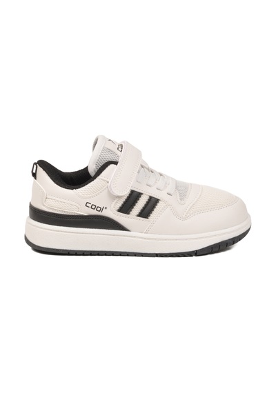 Cool Stella F Beyaz-siyah Unisex Çocuk Spor Ayakkabı Beyaz - Siyah